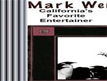 Tablet Screenshot of markwenzel.com
